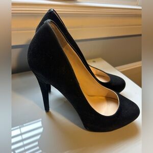 Jessica Simpson Black Suede Heels